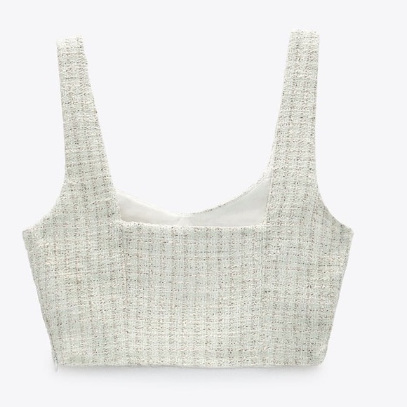 Zara Textured Corset Top - Picture 4 of 6